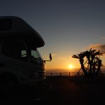 さて、今日はどこで車中泊しているでしょう? 走ったルートが一目瞭然。