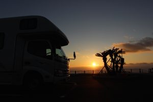 さて、今日はどこで車中泊しているでしょう？　走ったルートが一目瞭然。