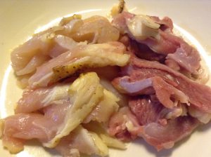 鹿児島、宮崎の鶏刺し