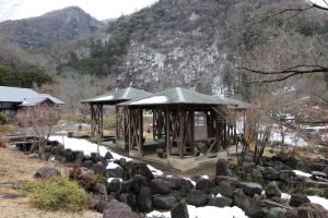 バーベキュー施設を併設する道の駅「しもべ（山梨県）」
