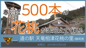 道の駅 天竜相津 花桃の里/静岡県