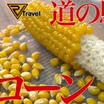 【車中飯】道の駅のお土産のポップコーンをキャンピングカーで作る!